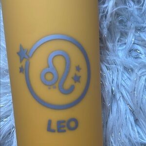 Modern Expressions Yellow Leo Zodiac Tumbler